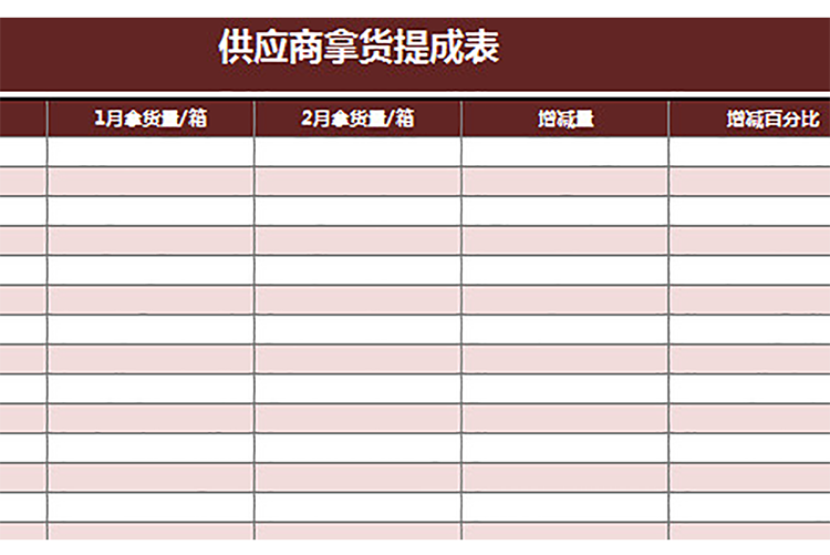 供應商拿貨提成表-1