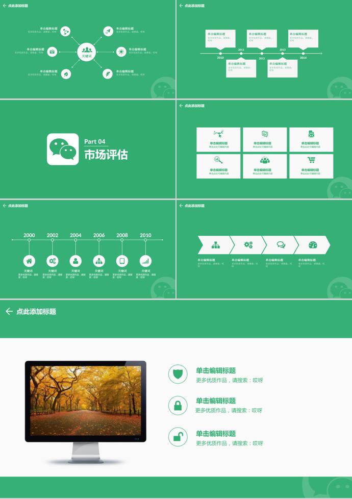 綠色自然微信營銷報告-2