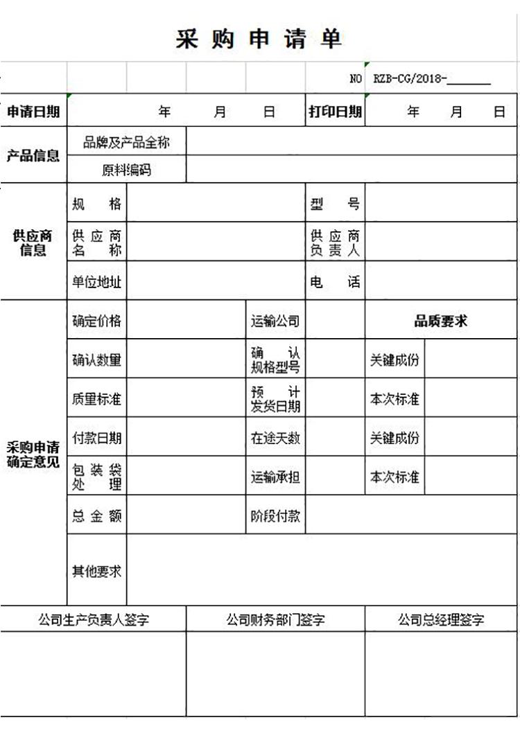 采購申請(qǐng)表模板-1