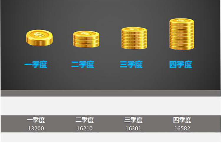 灰色系財務支出記賬管理系統模板-1
