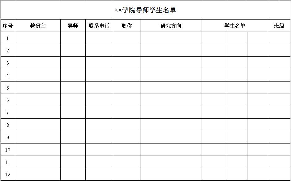 學院導師學生名單