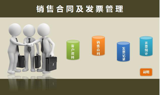 銷售發票管理系統Excel表格模板