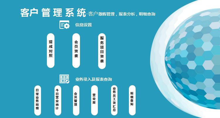 美發店會員管理系統excel表格模板