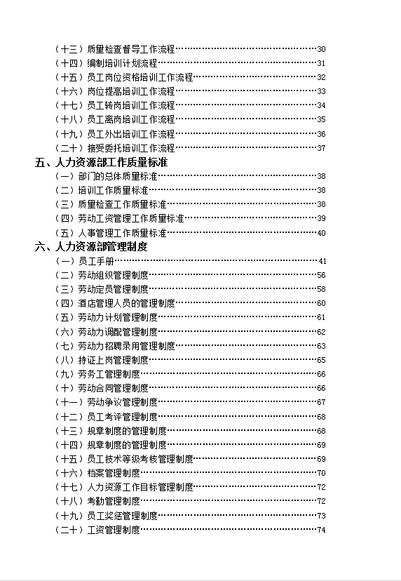 酒店人力資源部管理實務(wù)-1