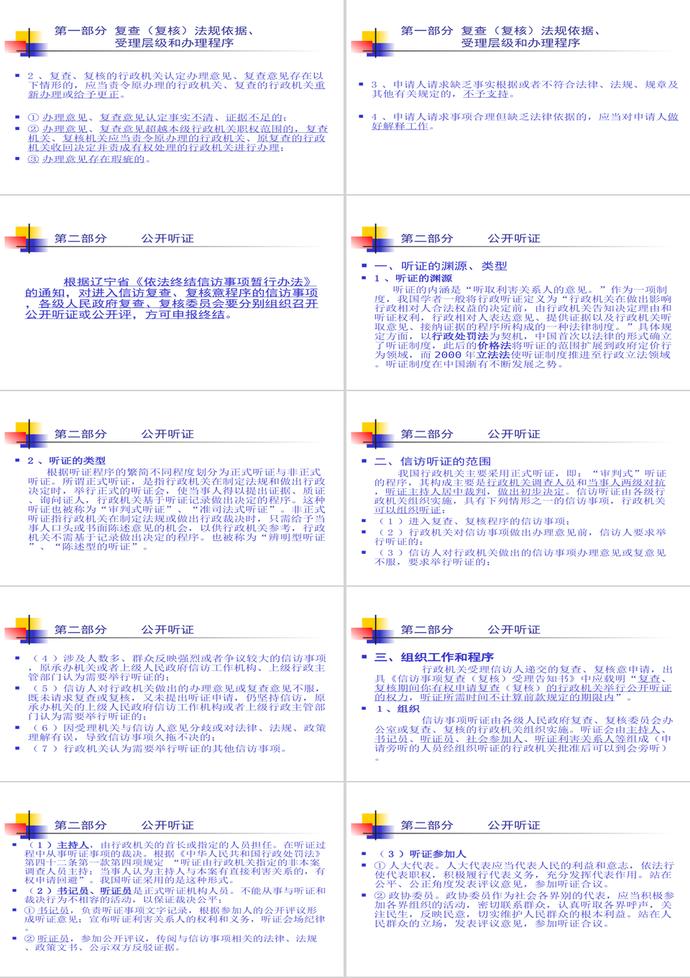 復查復核及公開聽證工作規范PPT模板-2